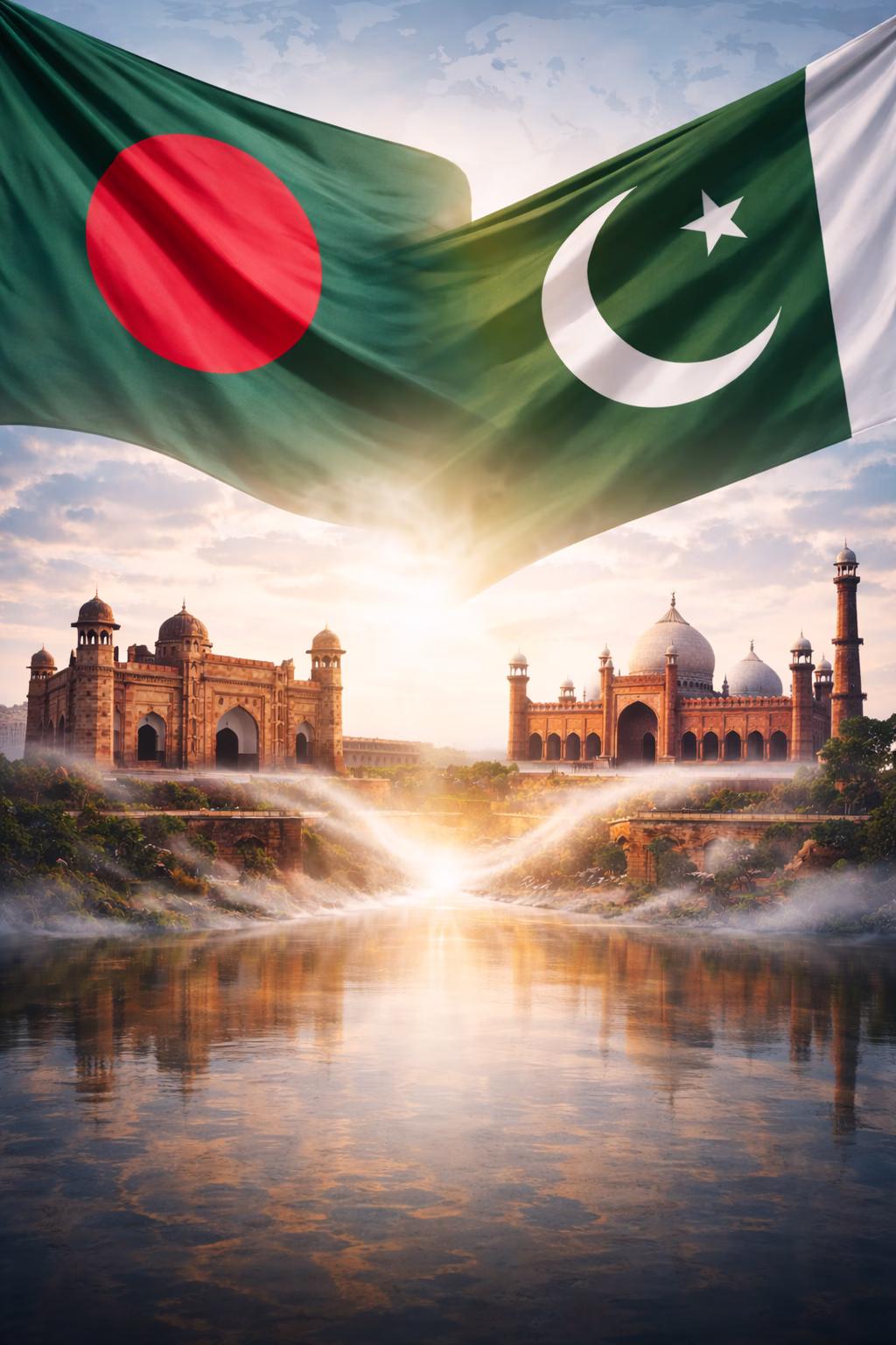 Bangladesh and Pakistan